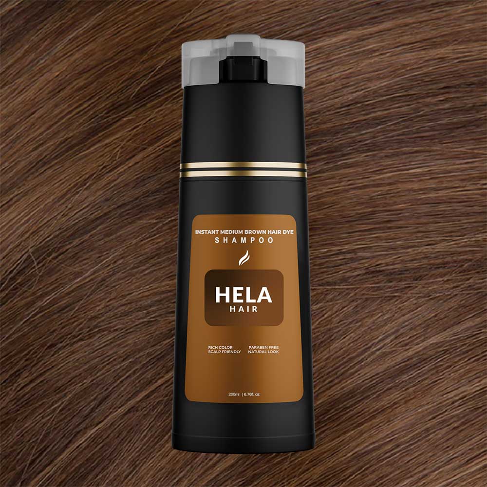 Hela Hair - Instant Hair Dye Shampoo